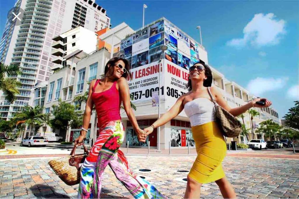 New Luxurious Studio Private In The Heart Of Miami Luaran gambar
